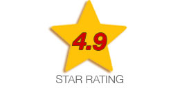 4.9 star rating